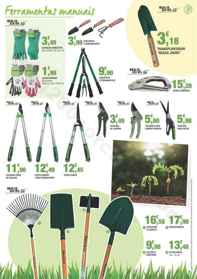 Antevisão Folheto E-LECLERC Especial jardim promo