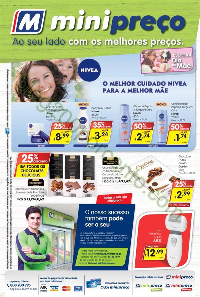 Antevisão Folheto MINIPREÇO Nacional de 28 abril