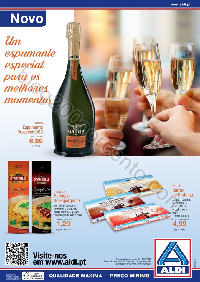 Antevisão Folheto ALDI Promoções a partir de 14