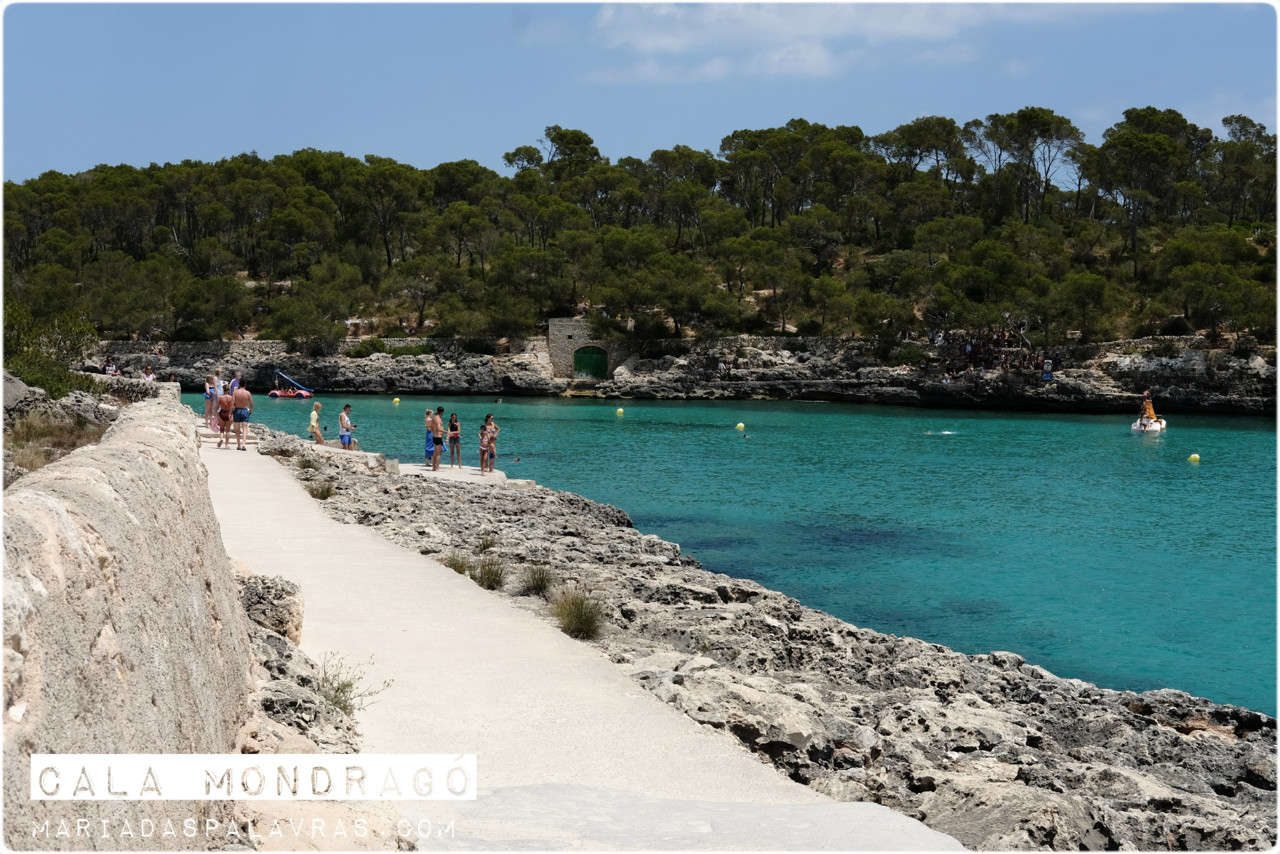 Cala Mandragó no caminho de S'Amarador - Maria das Palavras em Maiorca | Ilhas Baleares
