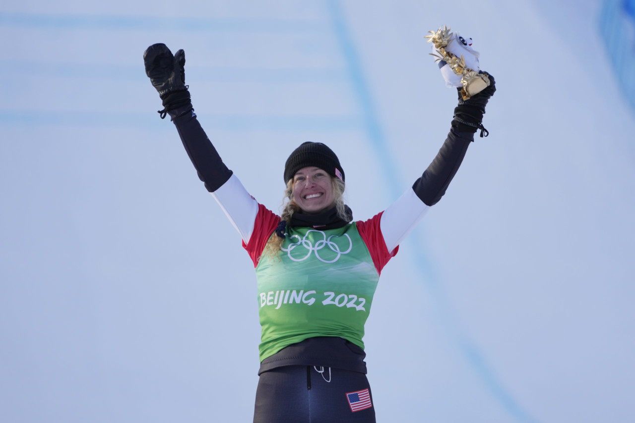 Jacobellis saboreou finalmente o ouro olímpico