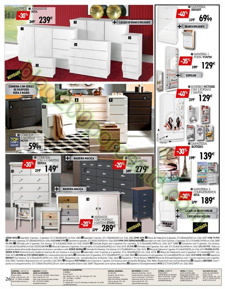 Antevisão Folheto CONFORAMA Promoções de 31 mar