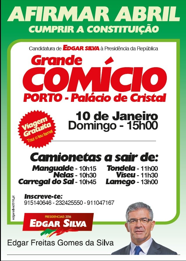 Comício Porto 2016-01-10