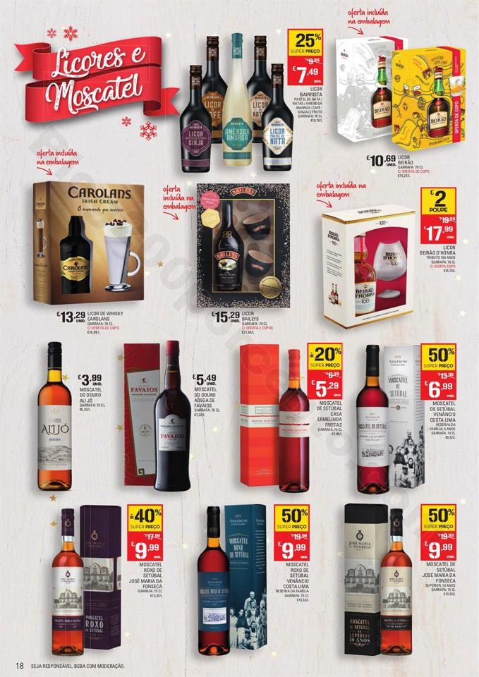 Continente Folheto Feliz Natal 19 novembro a 24 de