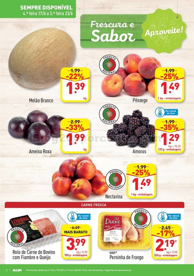 Antevisão Folheto ALDI Promoções de 17 a 23  ju