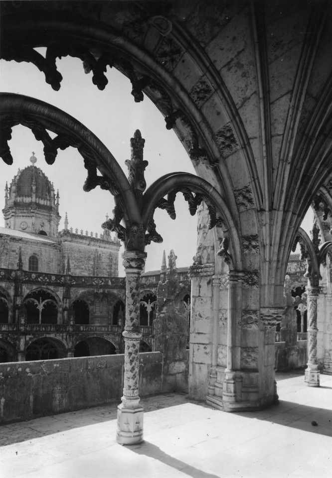 Mosteiro dos Jerónimos, claustro, foto de Antóni