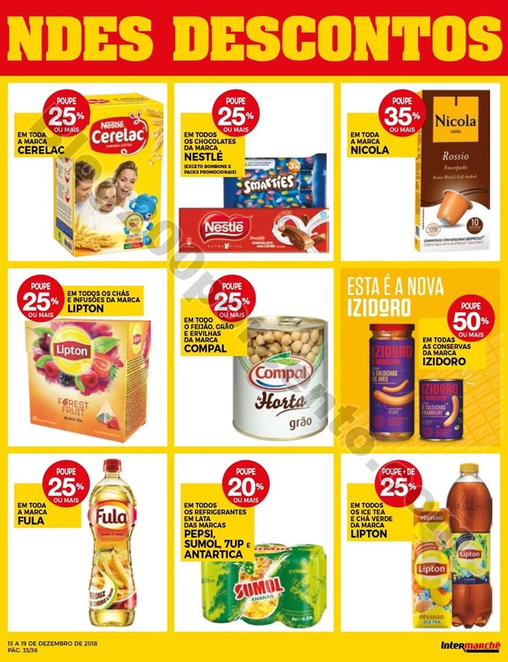 Antevisão Folheto INTERMARCHÉ promoções de 13 