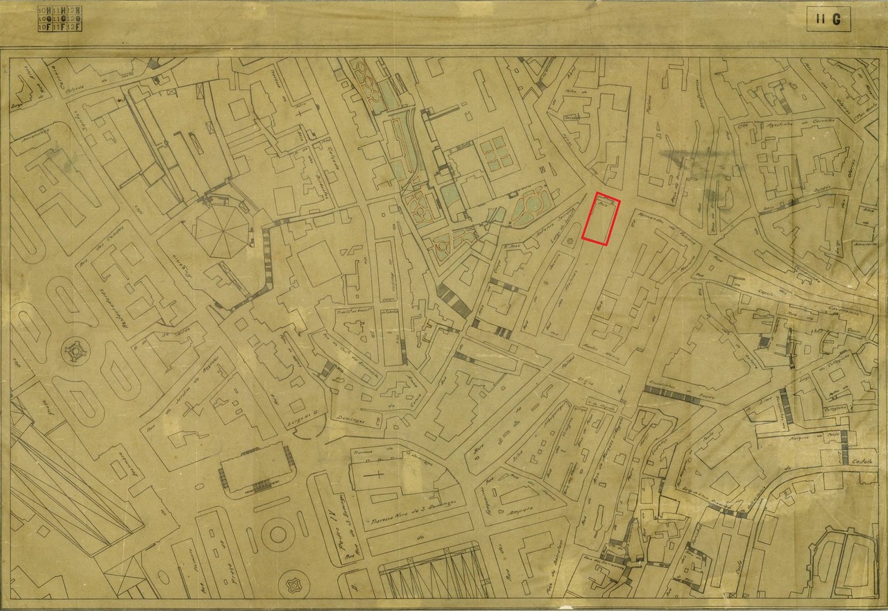 Planta topográfica de Lisboa 11 G, 1925, de José