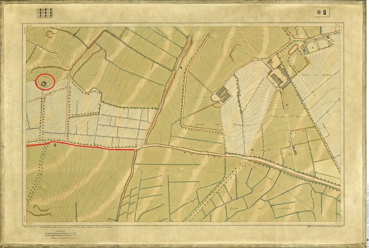 Planta Topográfica de Lisboa  10 Q, 1906, de Albe