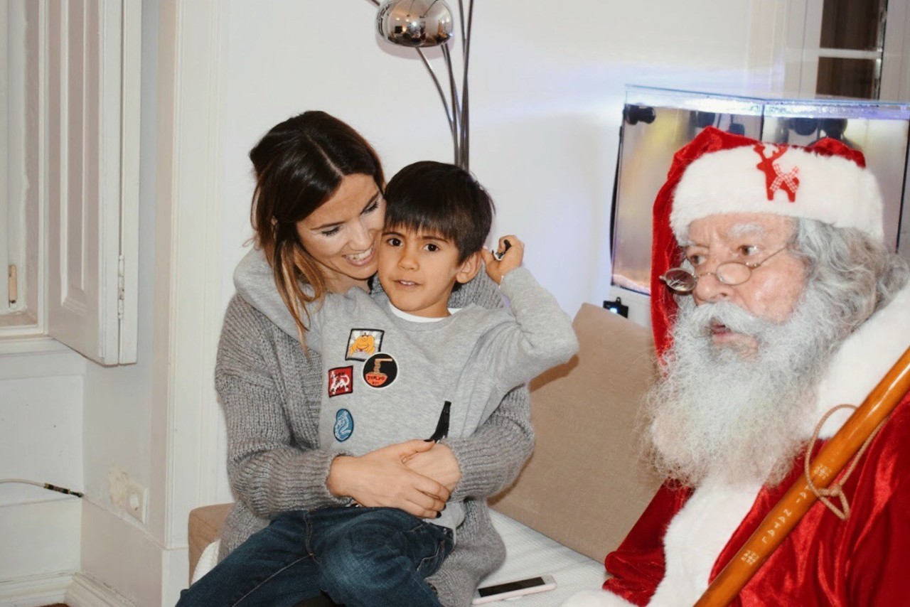 um dia magia, pai natal