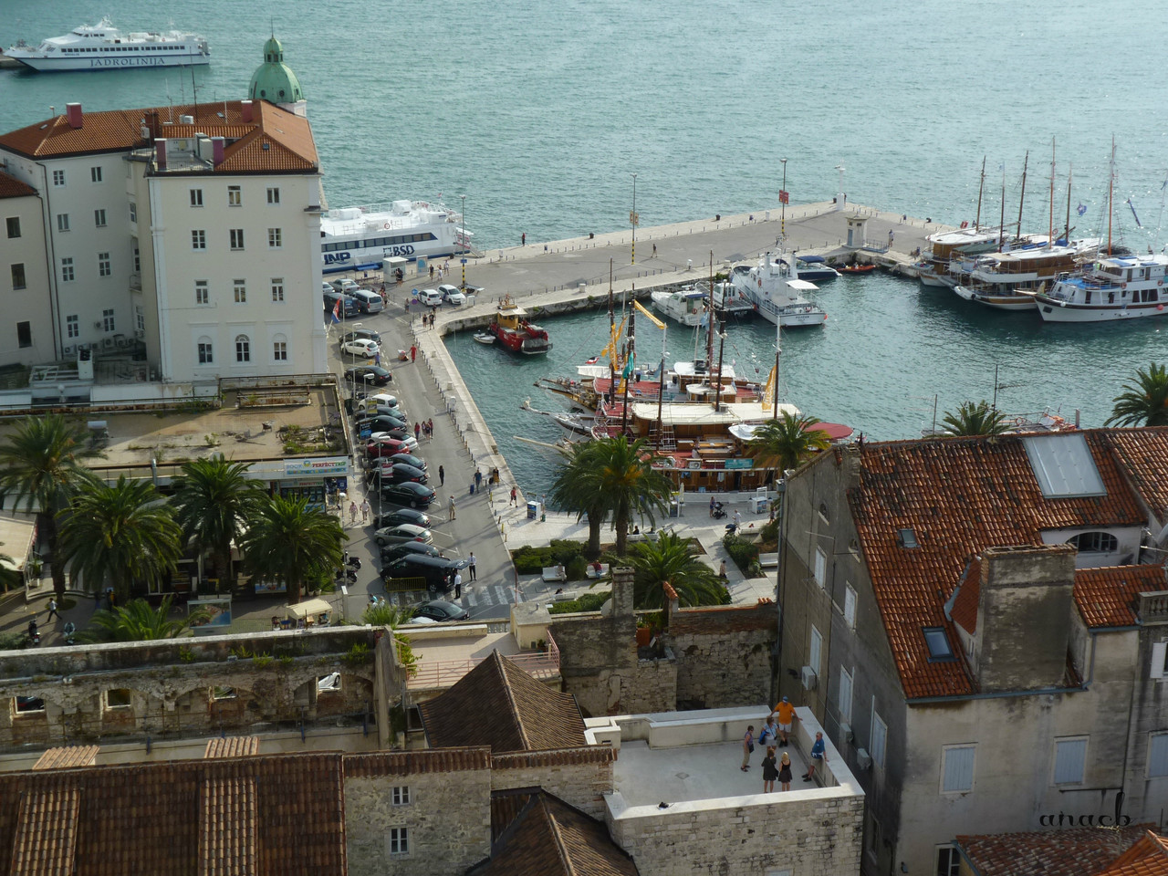 Croácia-Split-vista da Torre do Sino 5.jpg