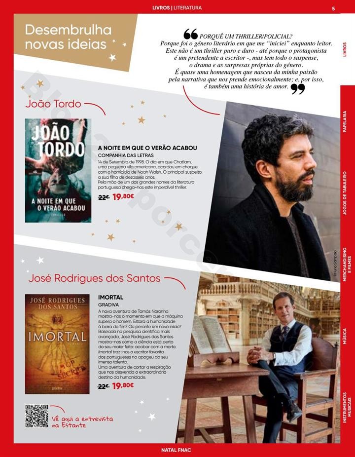 Antevisão Folheto FNAC Natal Promoções até 6 j