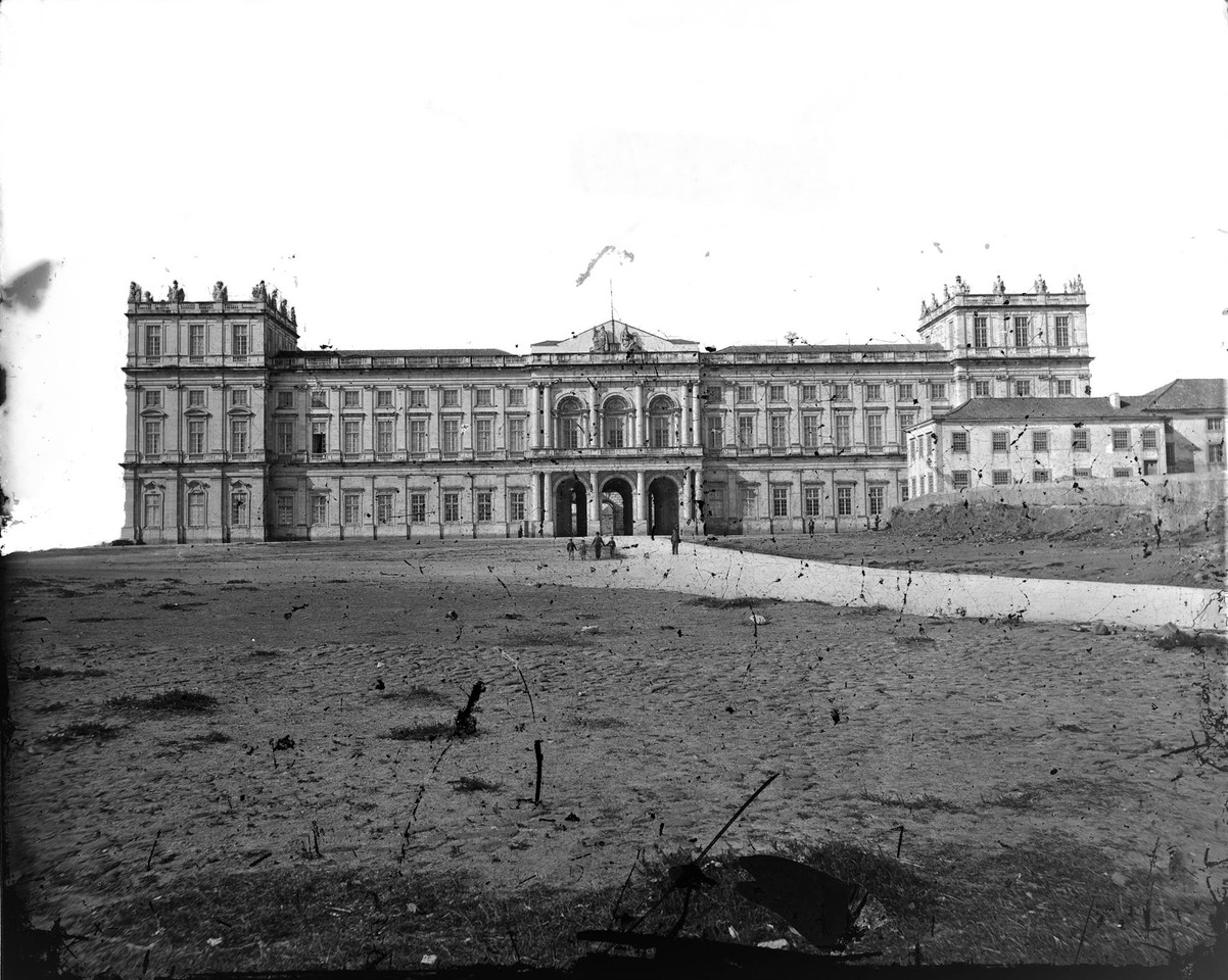 Palácio Nacional da Ajuda, fachada, anterior a 18