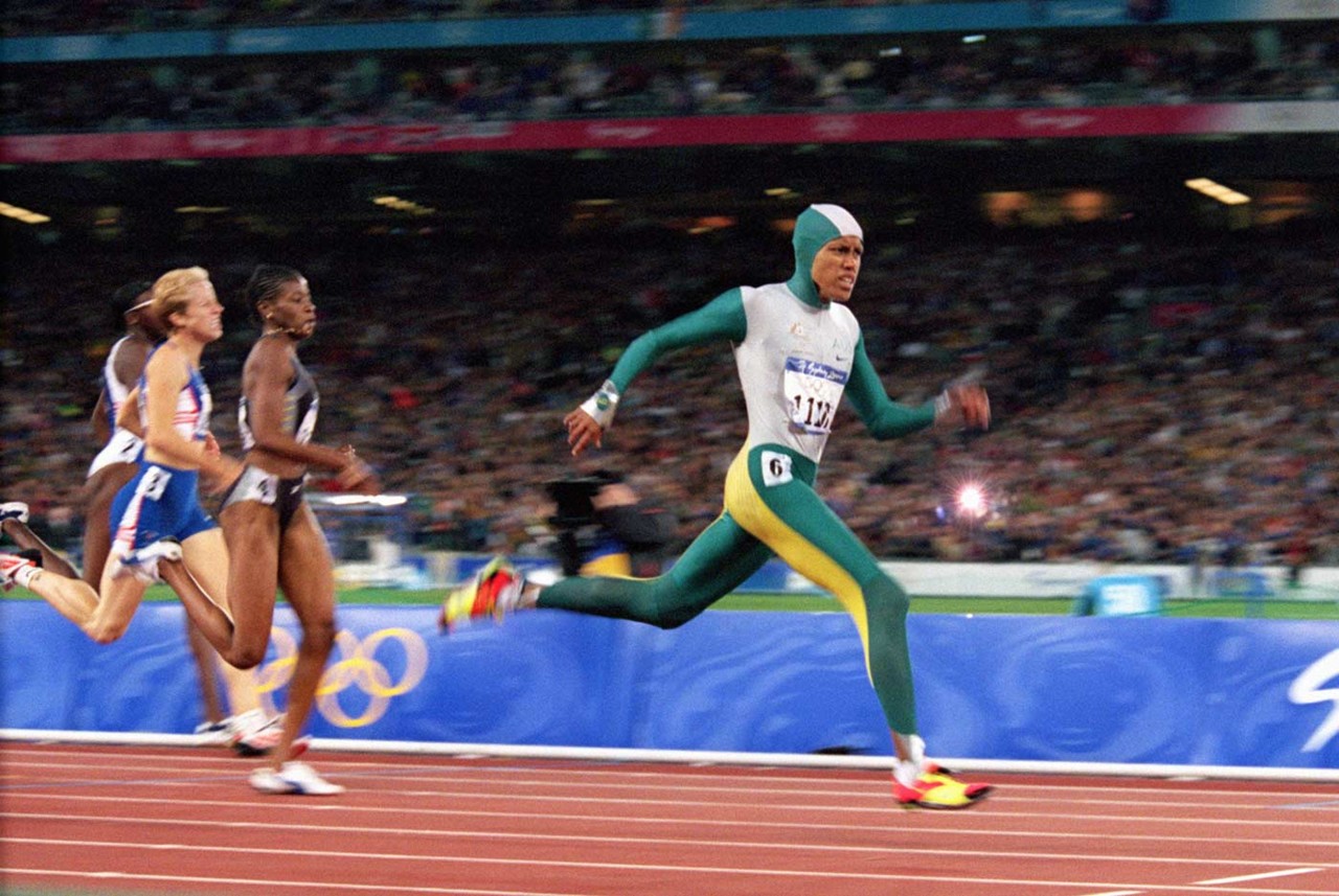 Cathy Freeman foi uma das melhores histórias na Austrália