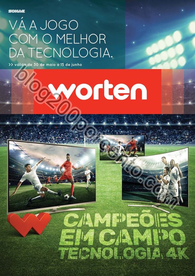 Antevisão Folheto WORTEN Promoções de 30 maio a
