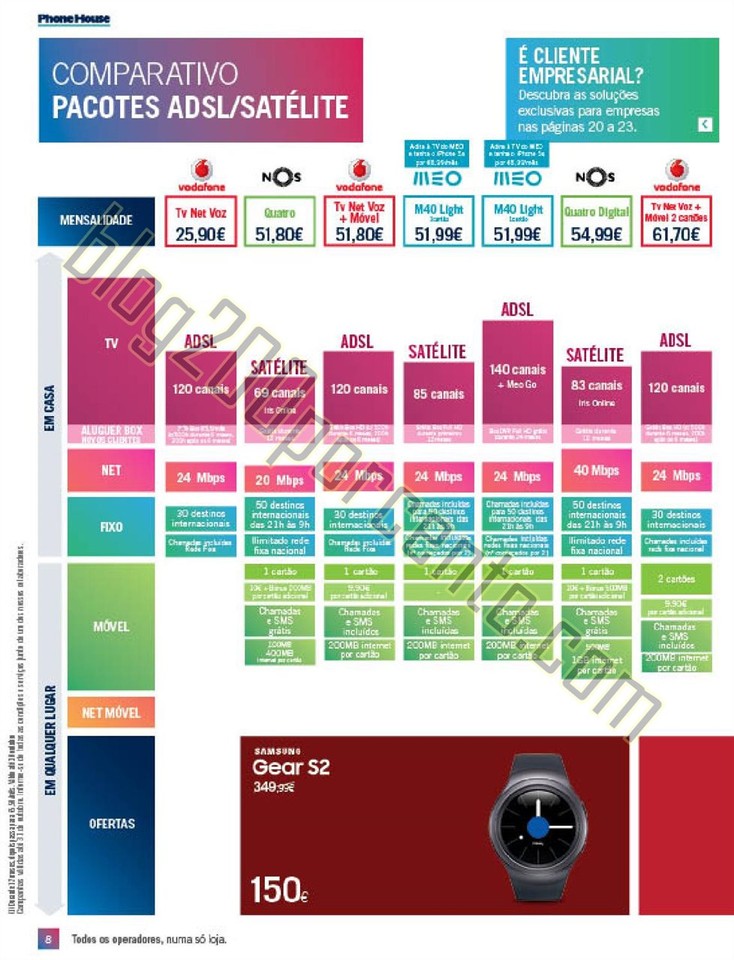Novo Folheto PHONE HOUSE Natal promoções de 30 n