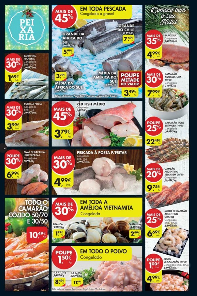 Antevisão Folheto Pingo Doce Super de 5 a 11 deze