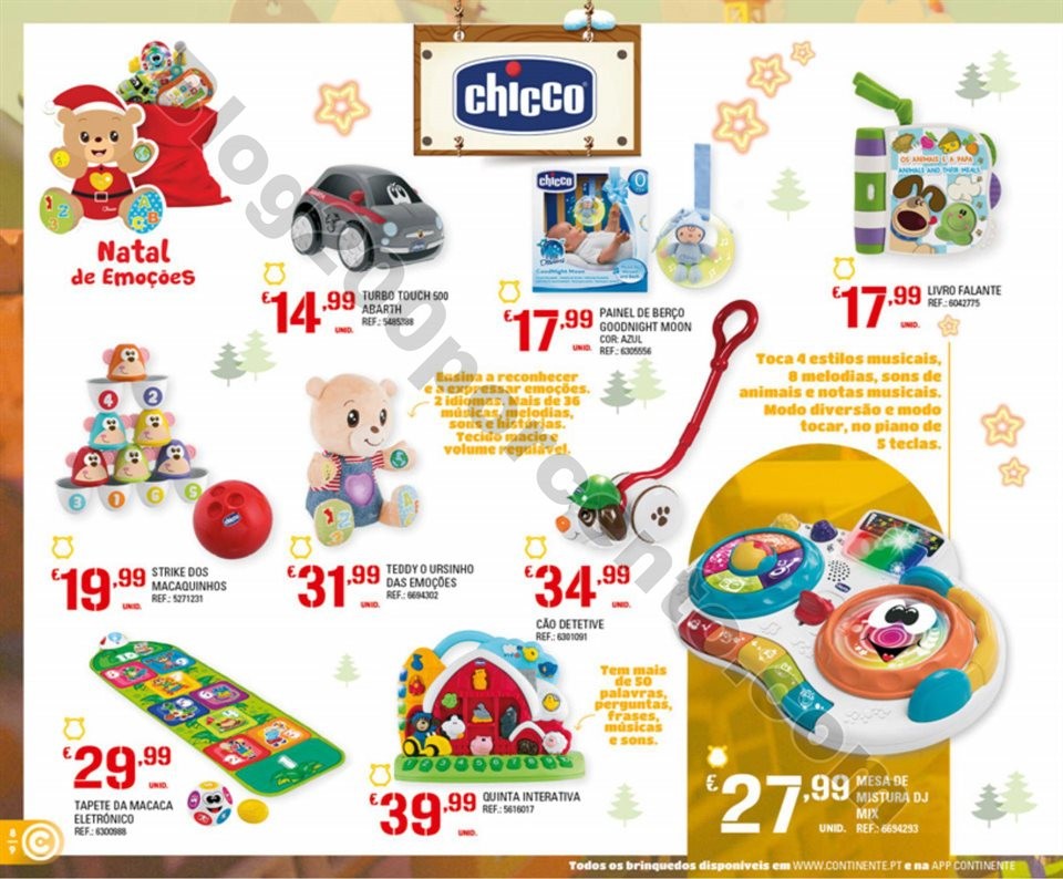 catálogo brinquedos continente 13 novembro a 9 de