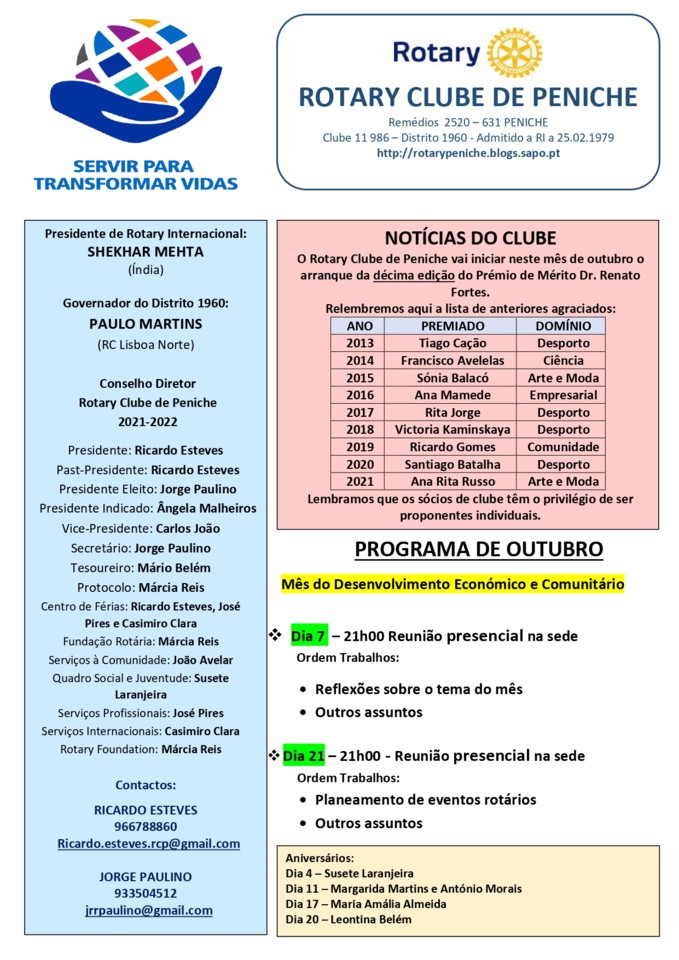 Programa de outubro do Rotary Clube de Peniche_pag