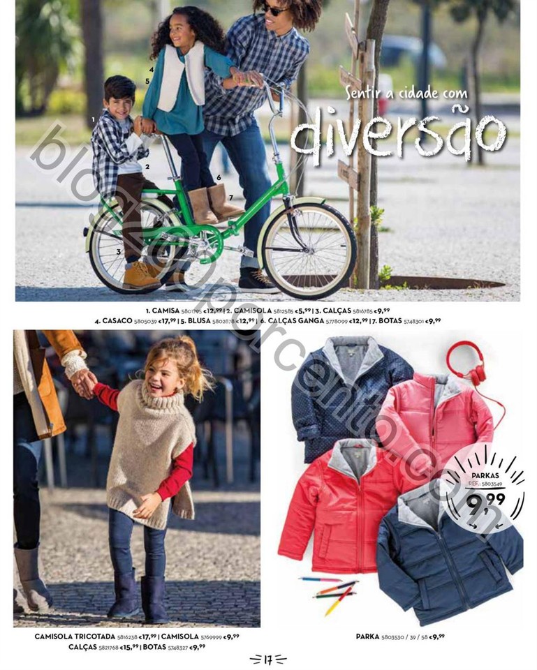 Novo Folheto CONTINENTE Moda Outono - Inverno prom