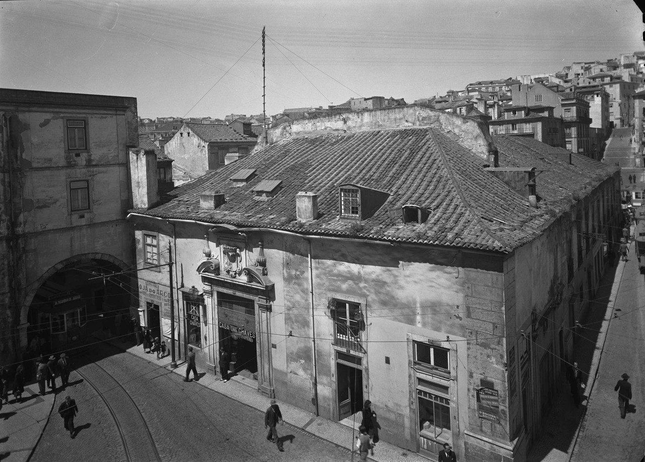 Palácio do Marquês do  Alegrete, Lisboa (M.Novaes, ant. 1946)