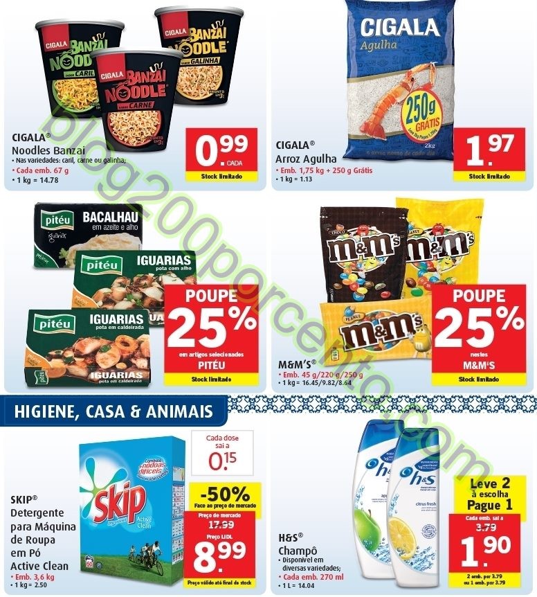 Antevisão Folheto LIDL Promoções de 3 a 6 març