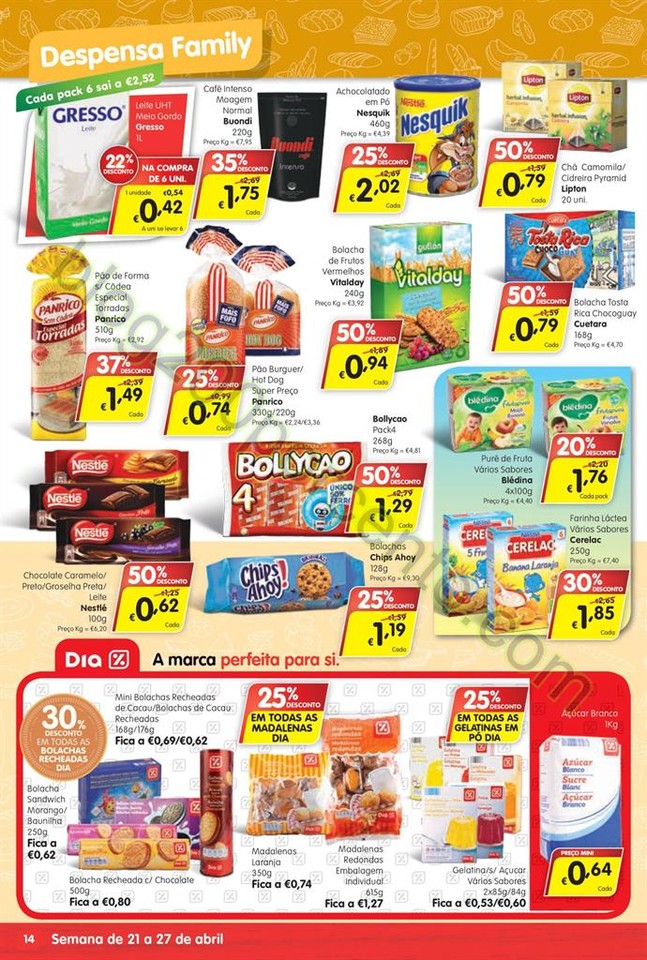 Antevisão Folheto MINIPREÇO family promoções d