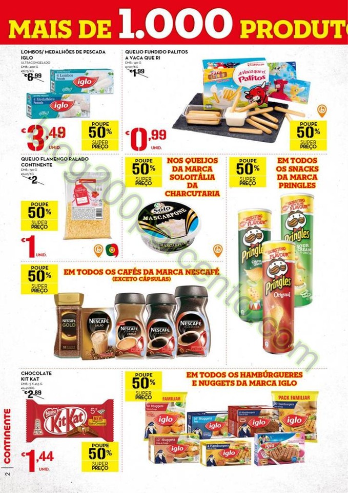 Antevisão Folheto CONTINENTE Fim de semana de 23 
