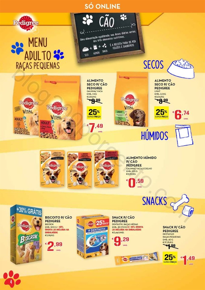 Novo Folheto CONTINENTE Alimentação animal exclu