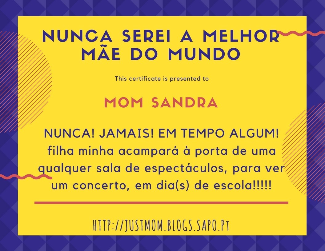 Nunca serei a Melhor Mãe do Mundo #1 Nunca serei a Melhor Mãe do Mundo #1
