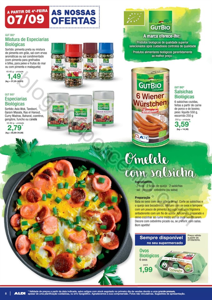 Antevisão Folheto ALDI Promoções a partir de 7 