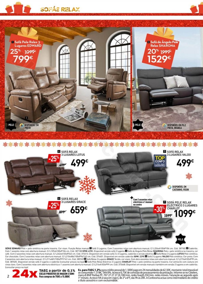 Antevisão Folheto Conforama Natal Promoções de 