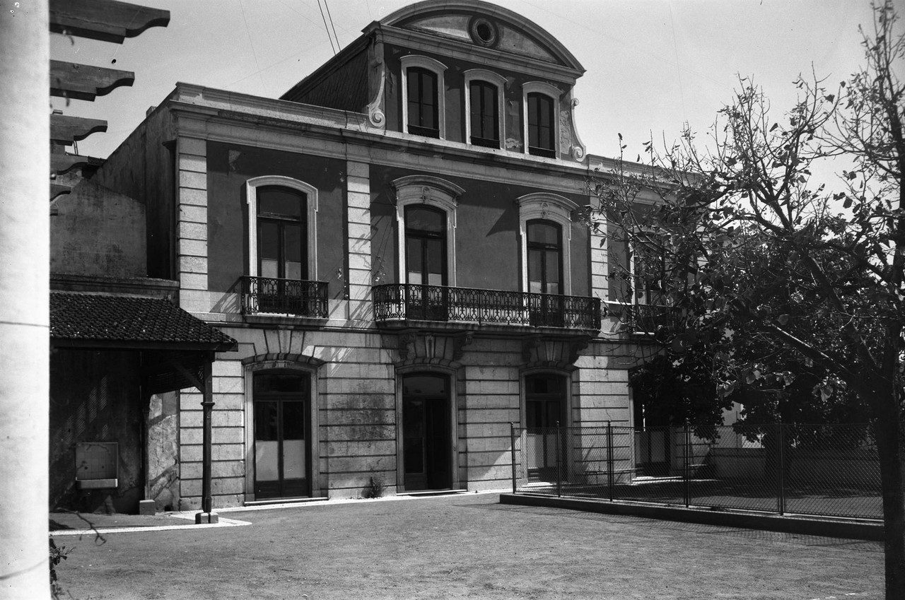 Palacete Braamcamp, 1943, foto de Eduardo Portugal