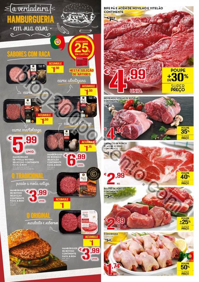 Antevisão Folheto CONTINENTE - MODELO Madeira de 