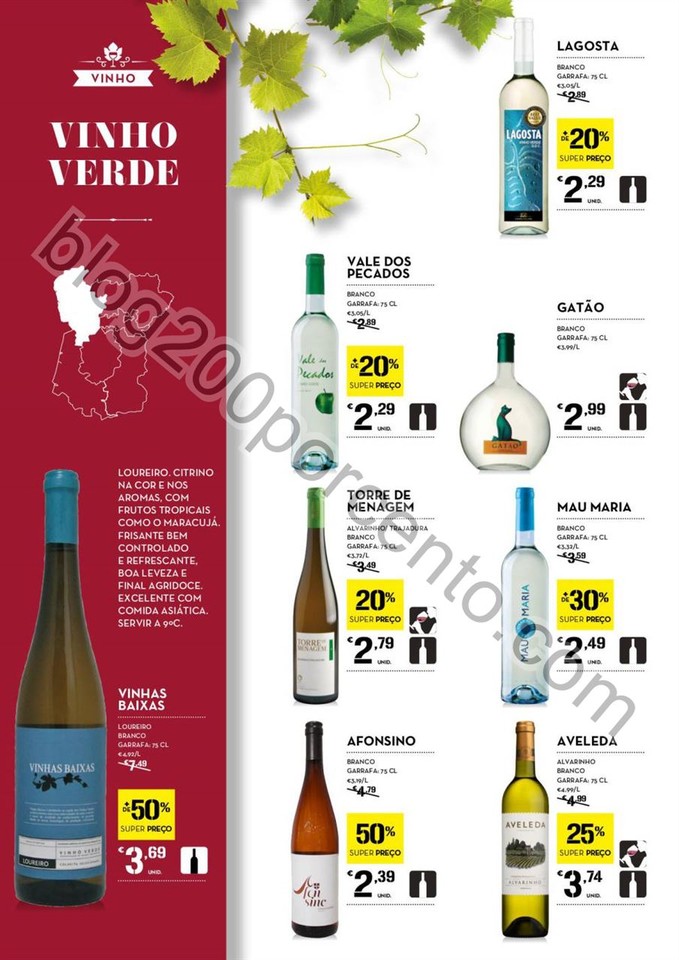 Antevisão Folheto CONTINENTE Vinhos promoções d