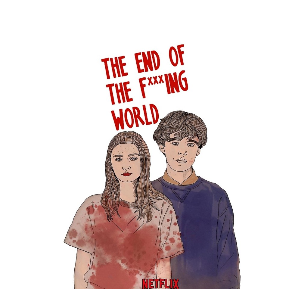 Poster The end of the f***ing world, da Netflix Poster The end of the f***ing world, da Netflix