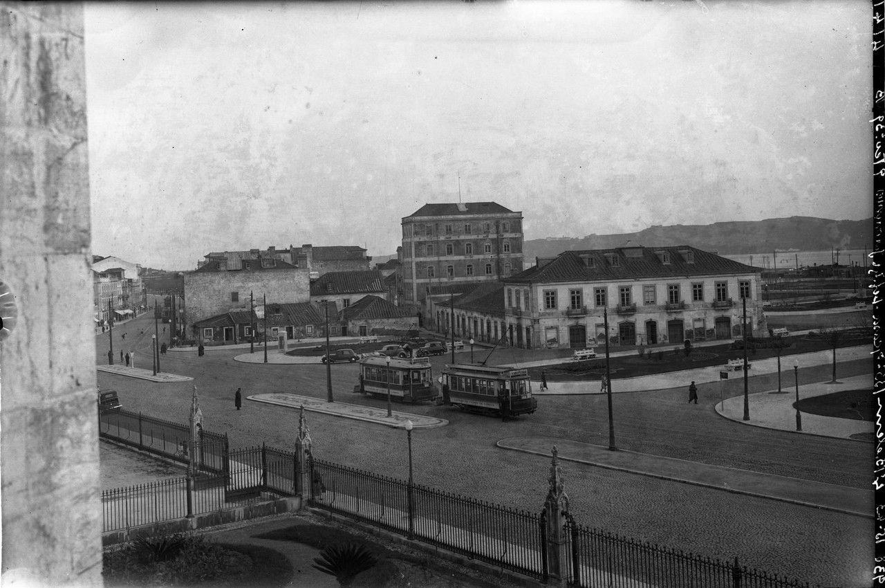 Panorâmica de Belém tirada do Mosteiro dos Jeró