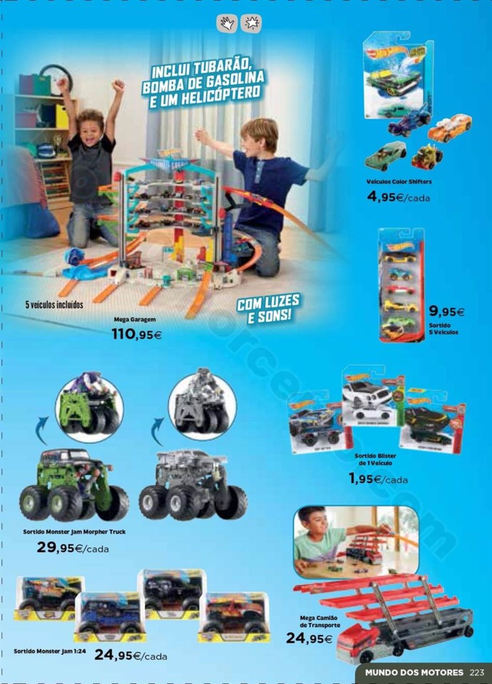 Hot Wheels - Tubarão Camião de Transporte - Babykids