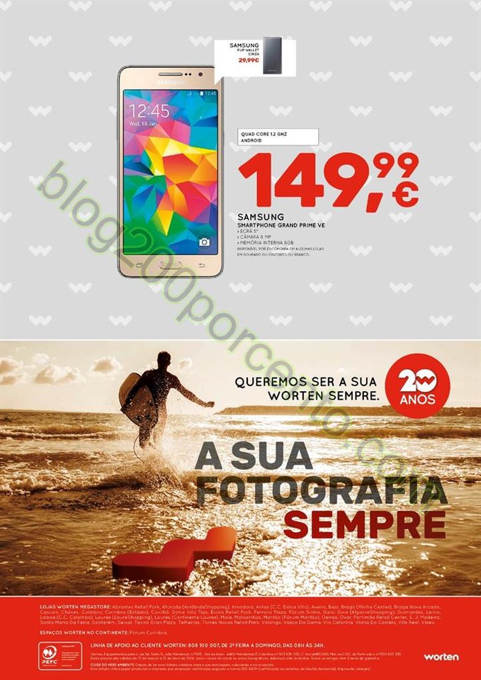 Antevisão Folheto WORTEN promoções de 31 março