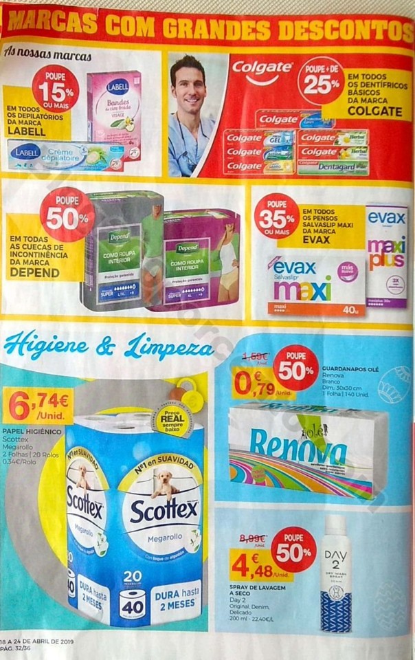 Intermarché Folheto promoções de 18 a 24 abril 