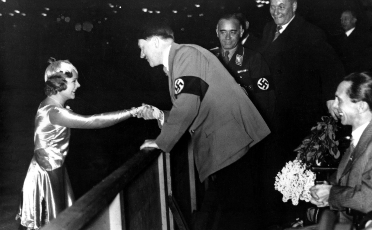 Sonja Henie encantou Hitler