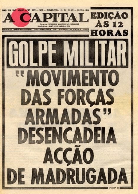 Capa do Jornal A Capital