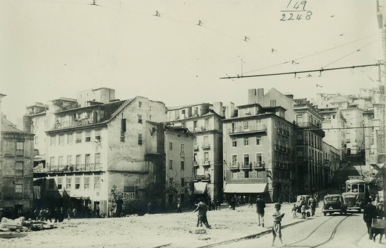 Local onde existiu o Palácio do Marquês de Alegr Local onde existiu o Palácio do Marquês de Alegr
