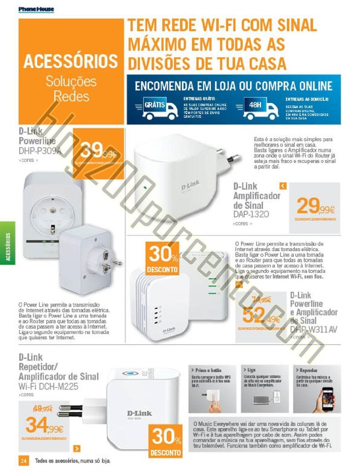 Novo Folheto PHONE HOUSE Natal promoções de 30 n