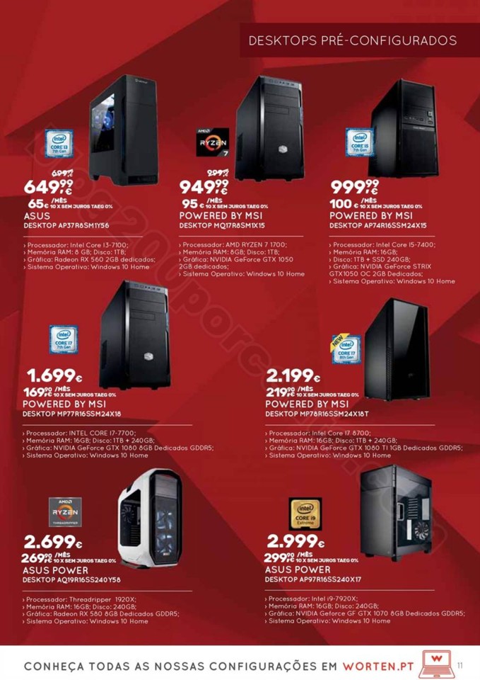 Novo Folheto WORTEN Gamer promoções até 22 nove