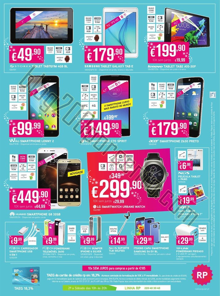 Antevisão Folheto RADIO POPULAR Promoções Natal