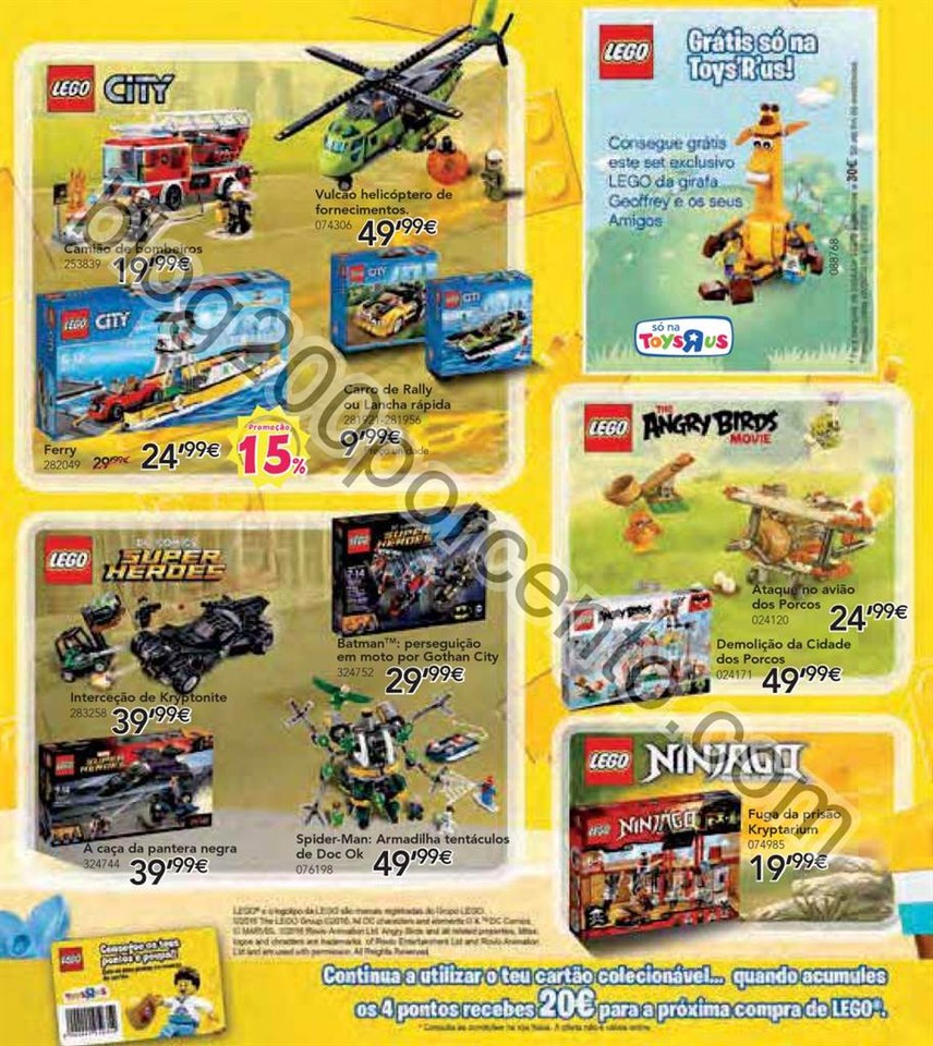Novo Folheto TOYSRUS Promoções de 9 junho a 3 ju