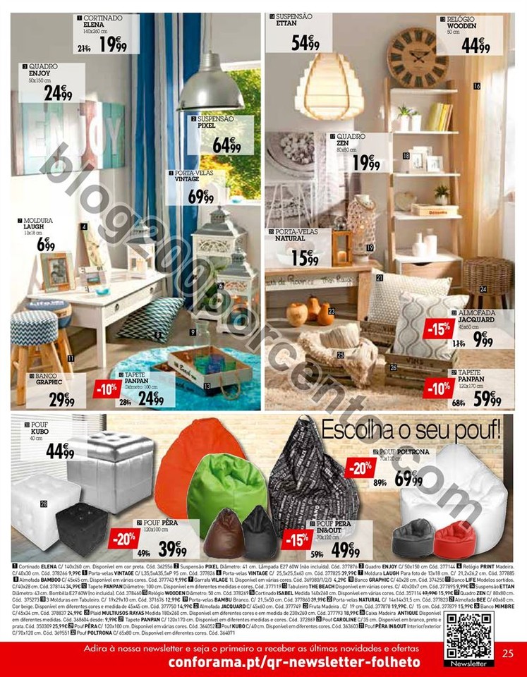 Antevisão Folheto CONFORAMA Nacional promoções 