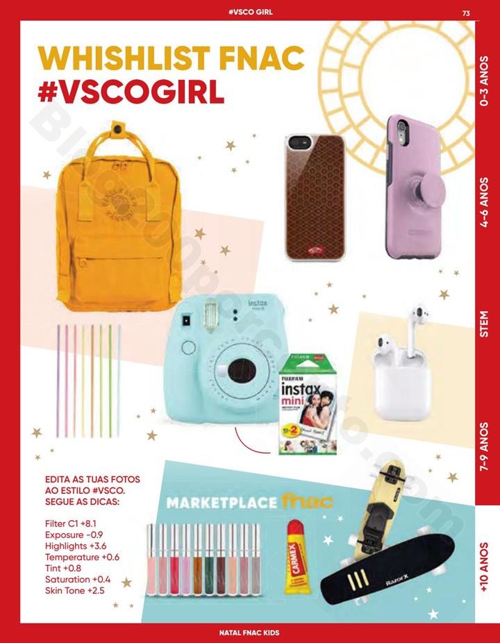 Antevisão Folheto Natal FNAC Kids promoções at
