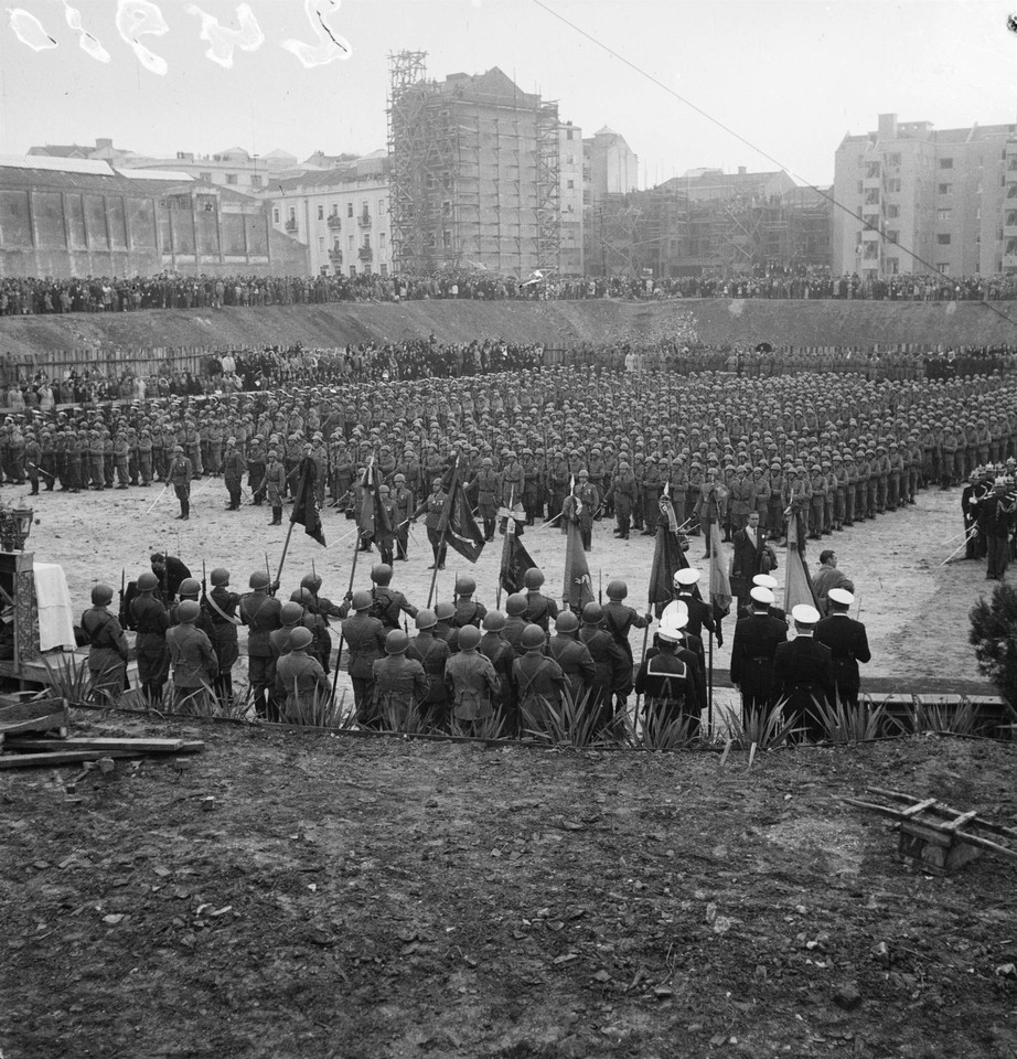 Lançamento da 1ª pedra para a construção da Ig